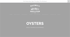 Desktop Screenshot of maxwellshellfish.com